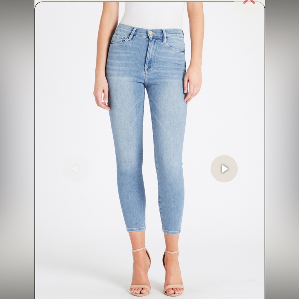 FRAME - Denim Ali High Rise Cigarette Jeans